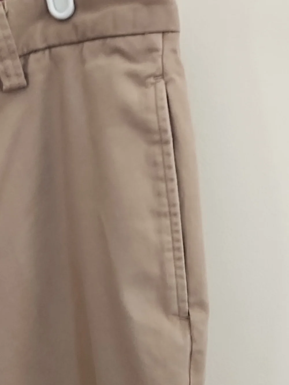 Dockers Beige Straight-Leg Chinos